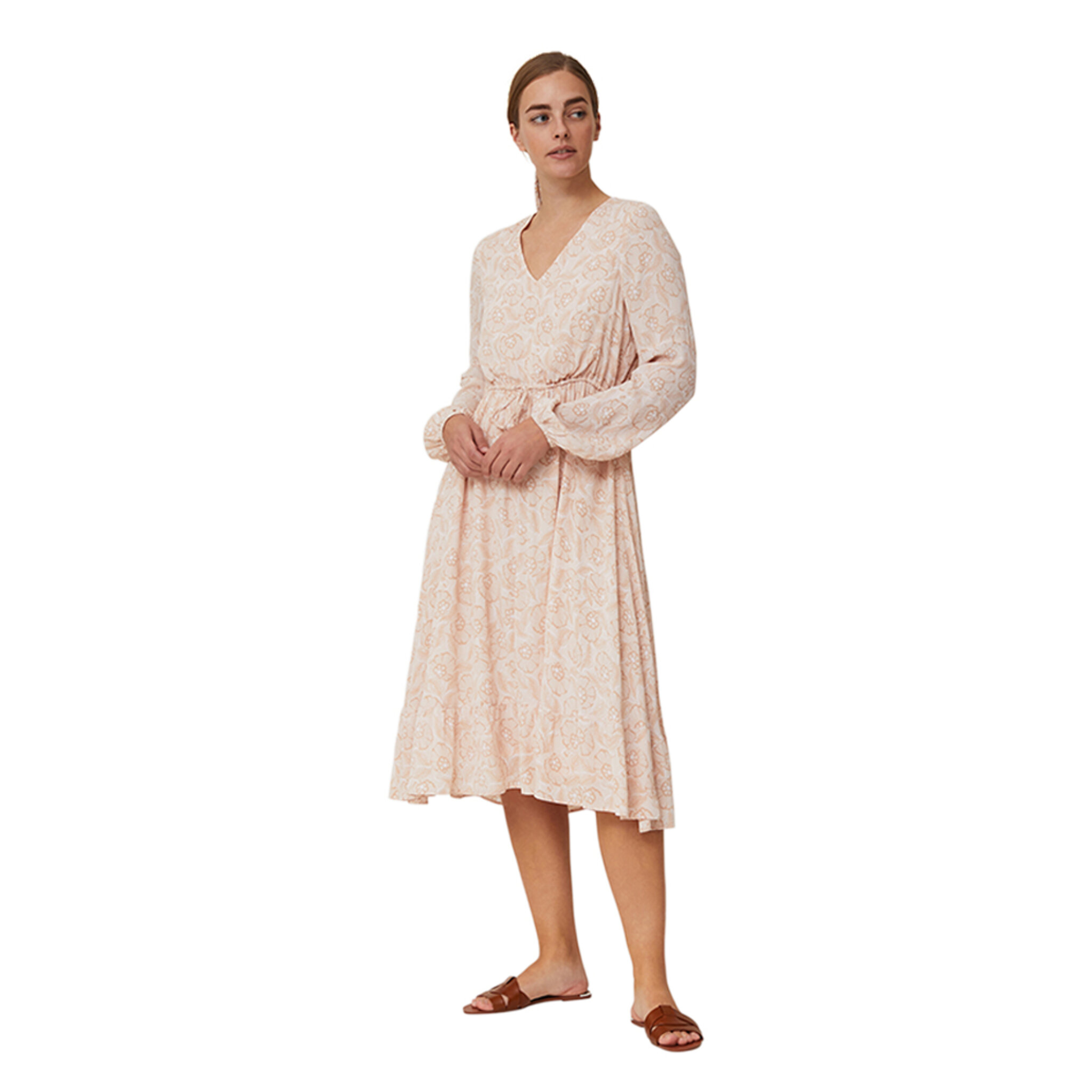 Maddie Flower Flounce Dress