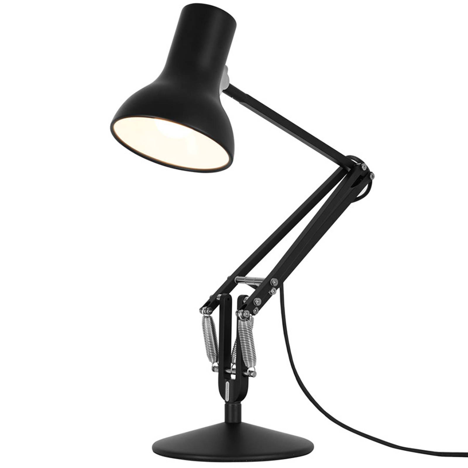 Anglepoise Type 75 Mini bordslampa sammettssvart