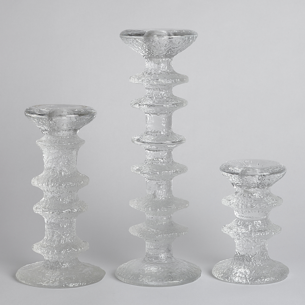 Iittala - SÅLD Ljusstakar Festivo Iittala 3 st