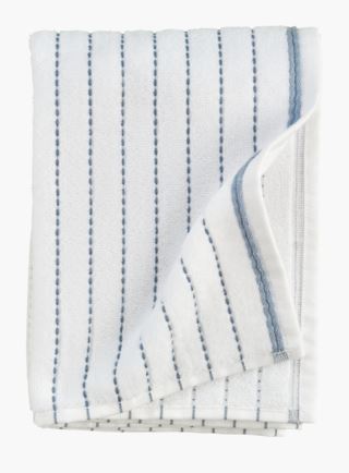 Pinstripe Handdukar multi/blå
