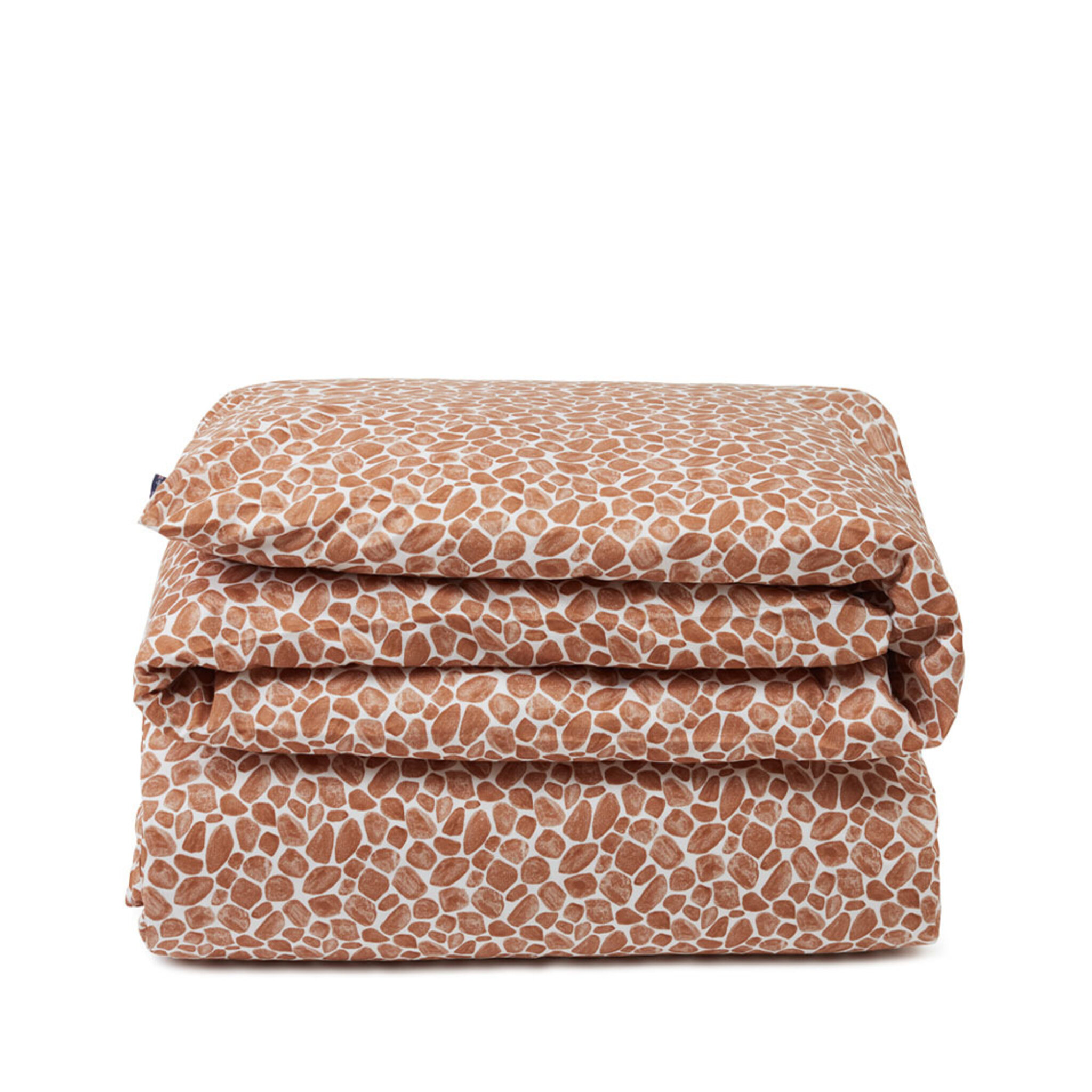 Duvet Printed Giraffe Organic Cotton Sateen