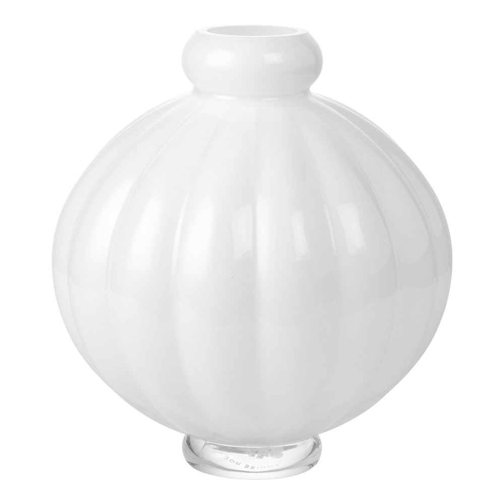 Louise Roe Copenhagen - Balloon Vas 01 25 cm Opalvit