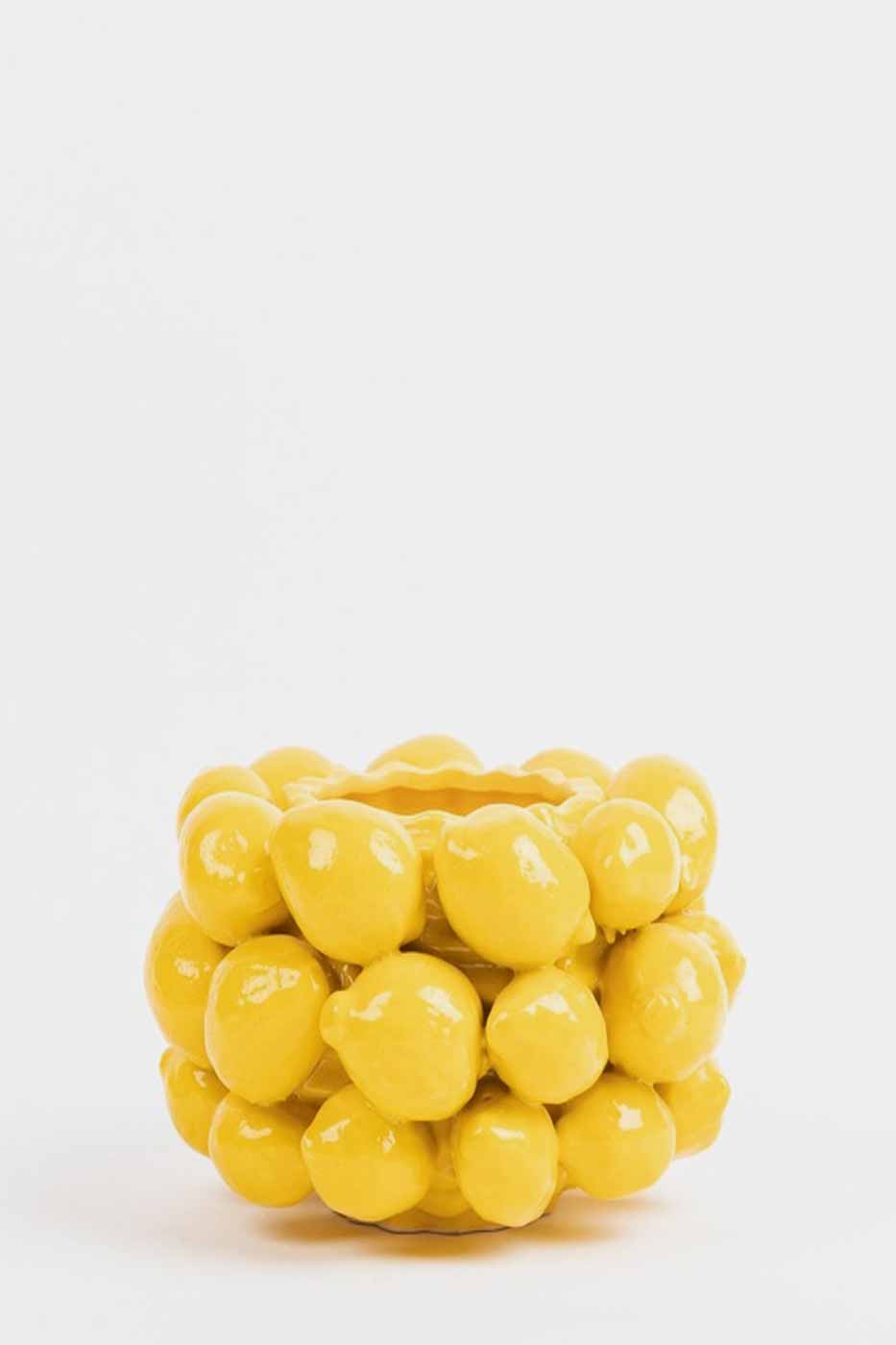 Kruka Citron 15cm gul