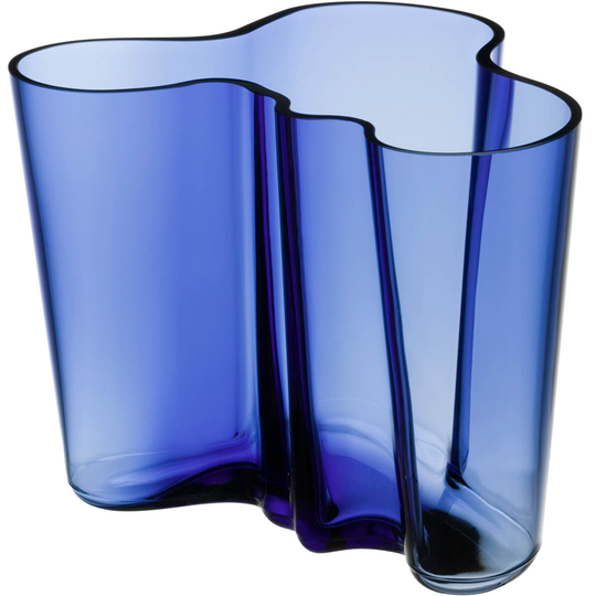 Iittala - Alvar Aalto Collection Vas 16 cm Ultramarin Blå