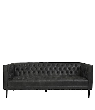 WILLIAMS sofa 3-s natural washed ebony