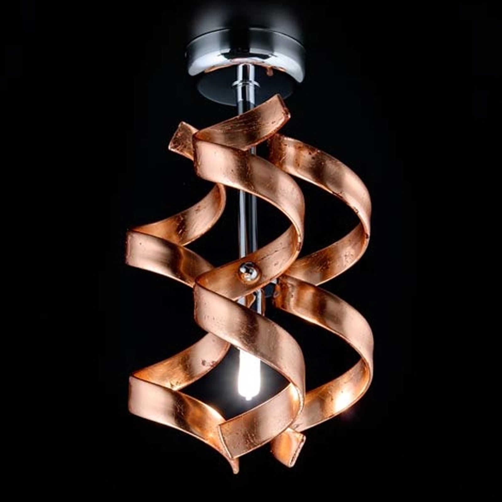 Enkel plafondlampa COPPER