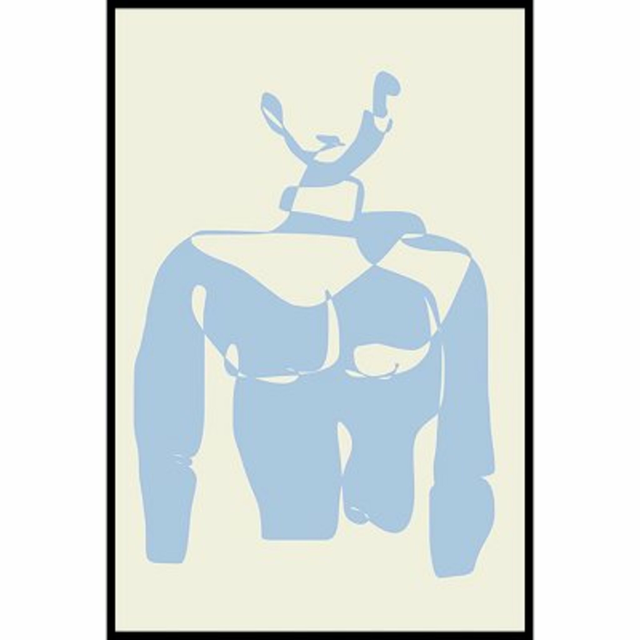 Blue Body Poster