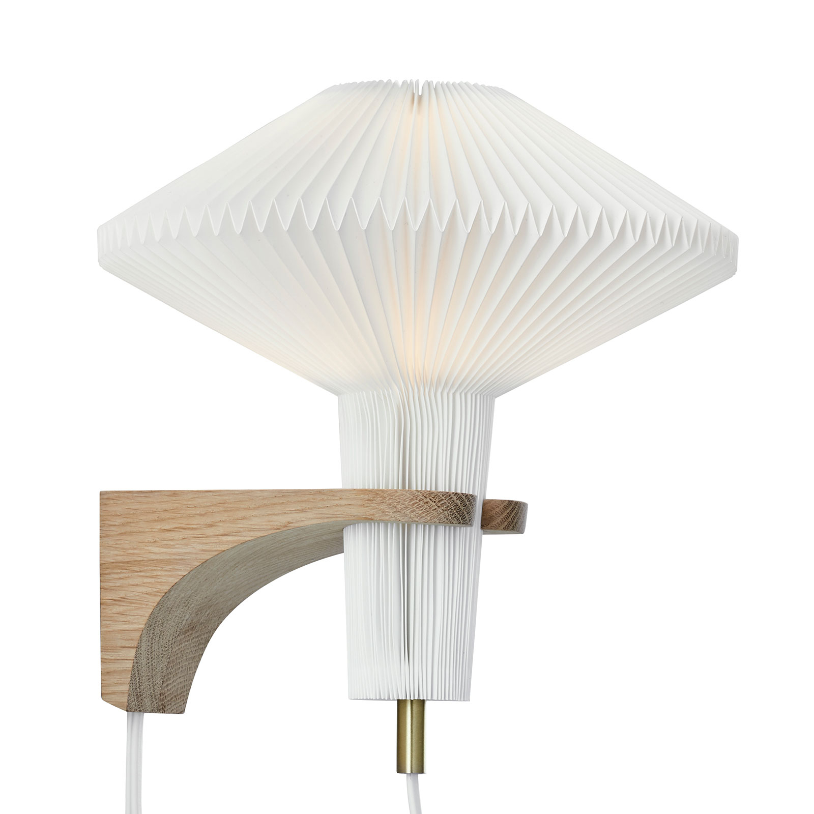 LE KLINT The Mushroom vägglampa, med ekträ