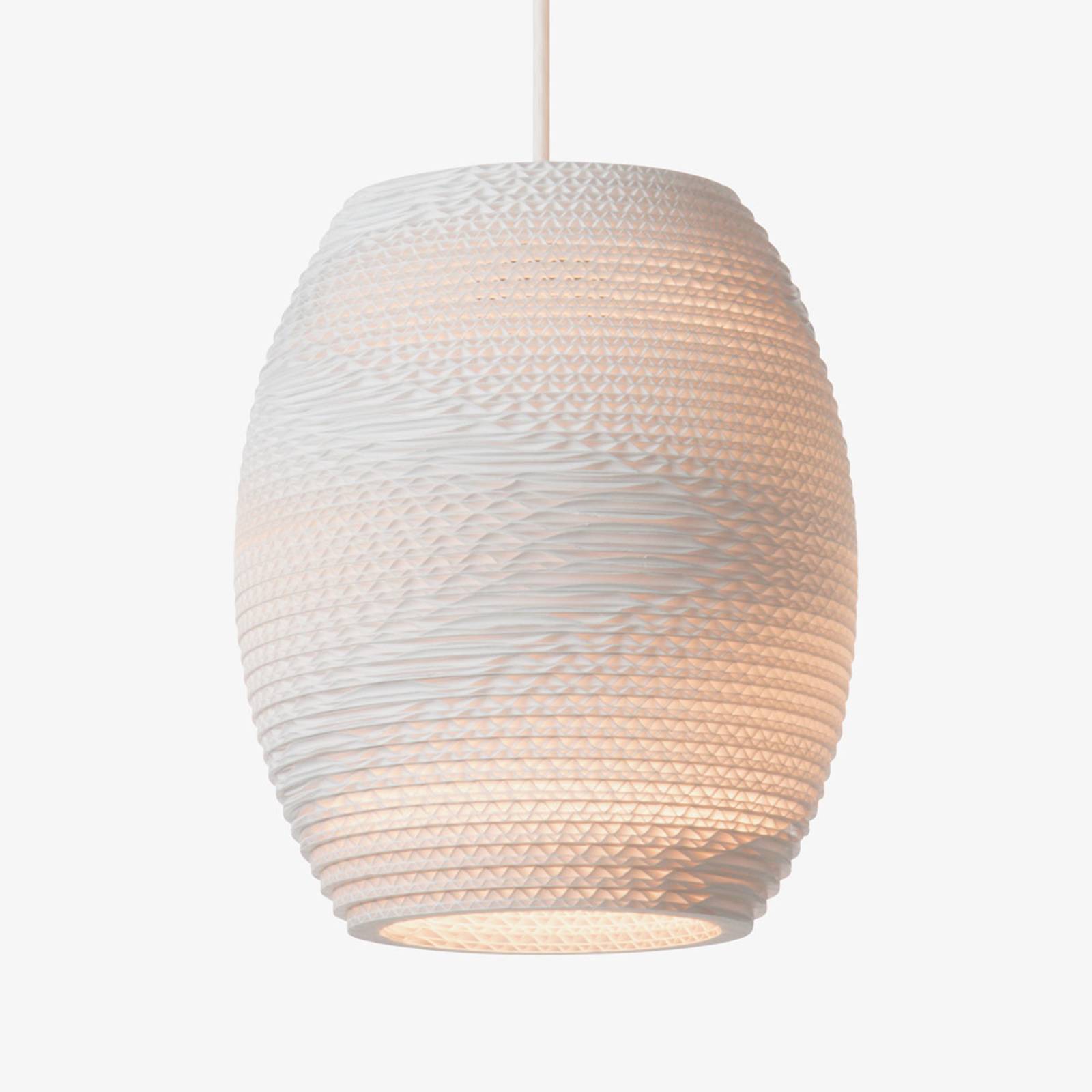 Hänglampa Oliv Pendant vit