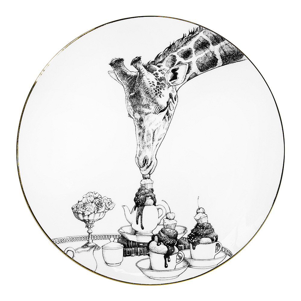 Rory Dobner - Perfect Plate Geraldine Giraffe 21 cm