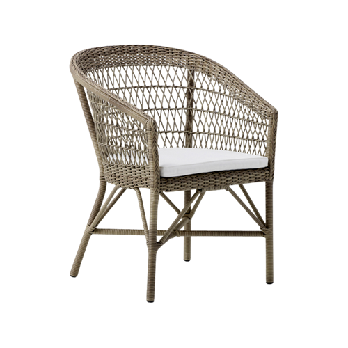 Emma matstol armstöd Antique Sika-design