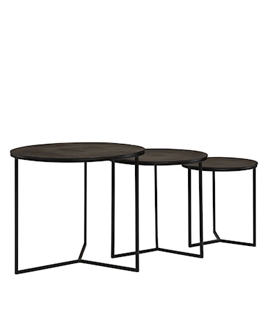 JUNO side table 3/S black