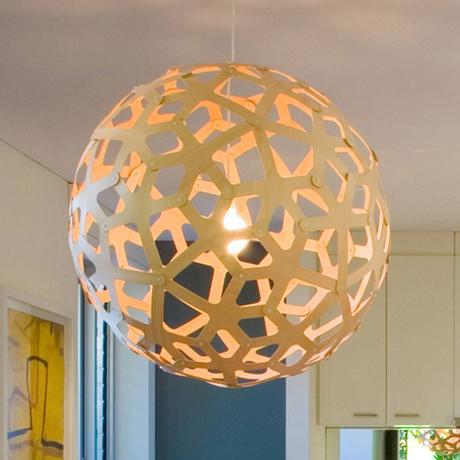 david trubridge Coral hänglampa Ø 60 cm natur