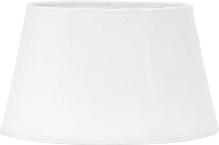 Indi Lampskärm Linne Vit 25cm