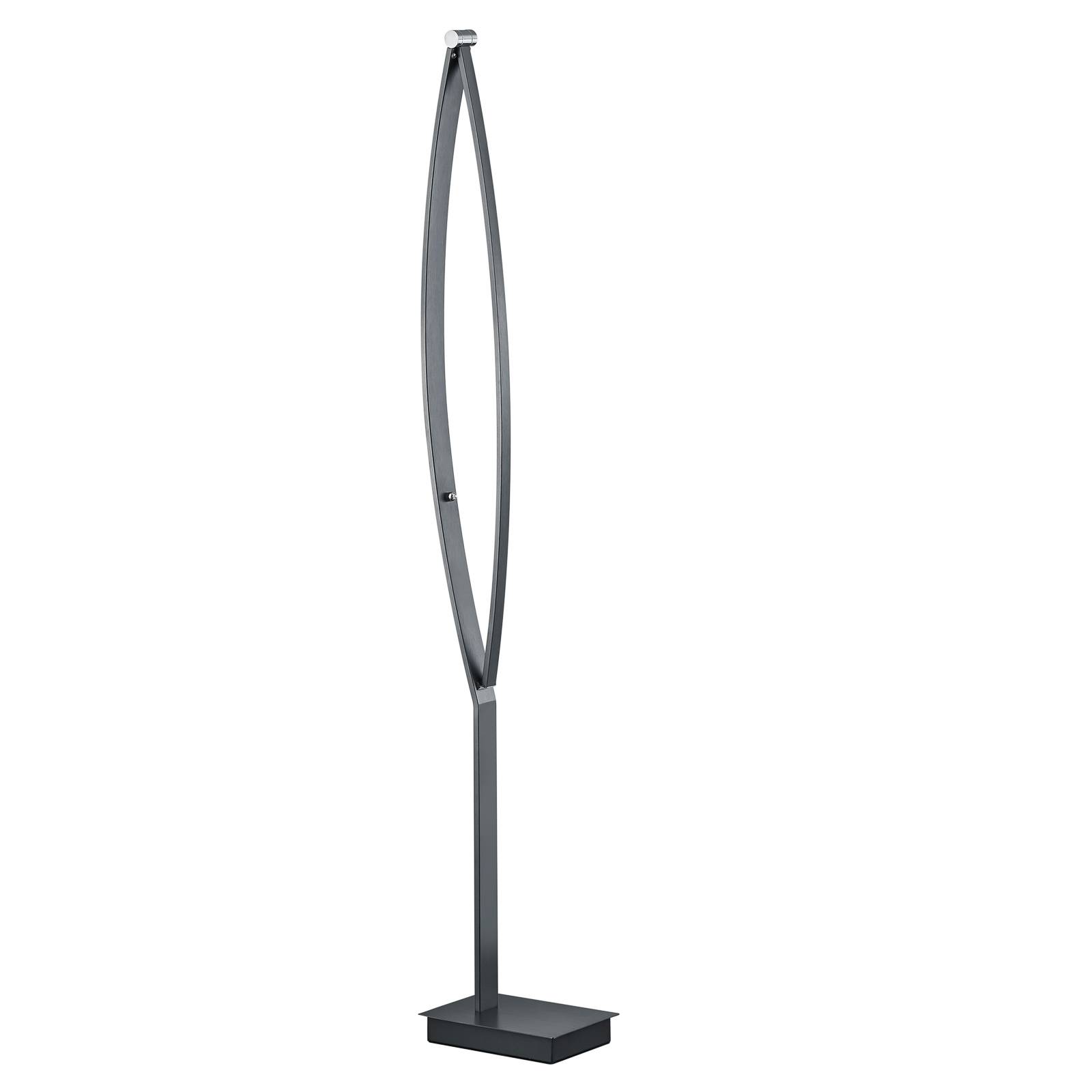B-Leuchten New Tree LED-golvlampa antracit 137cm