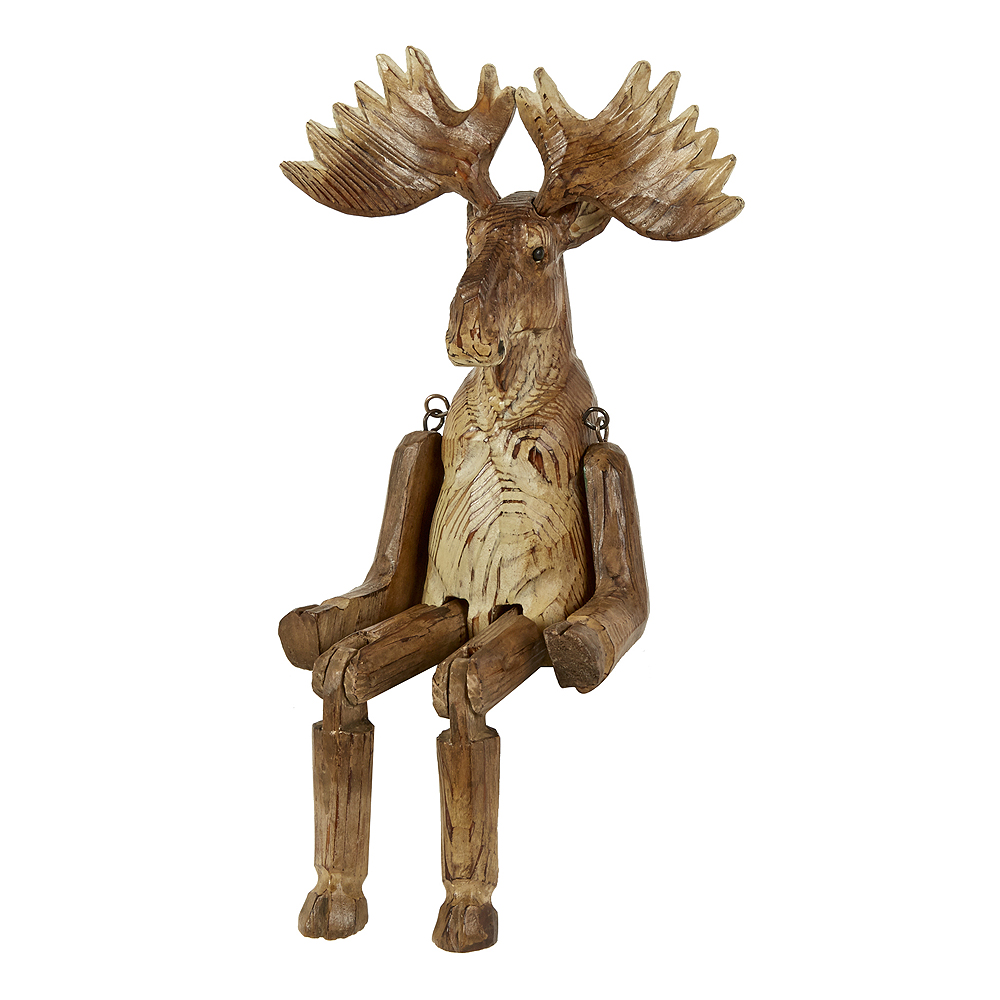 Holmen - Zak Älg dekordocka 31 cm