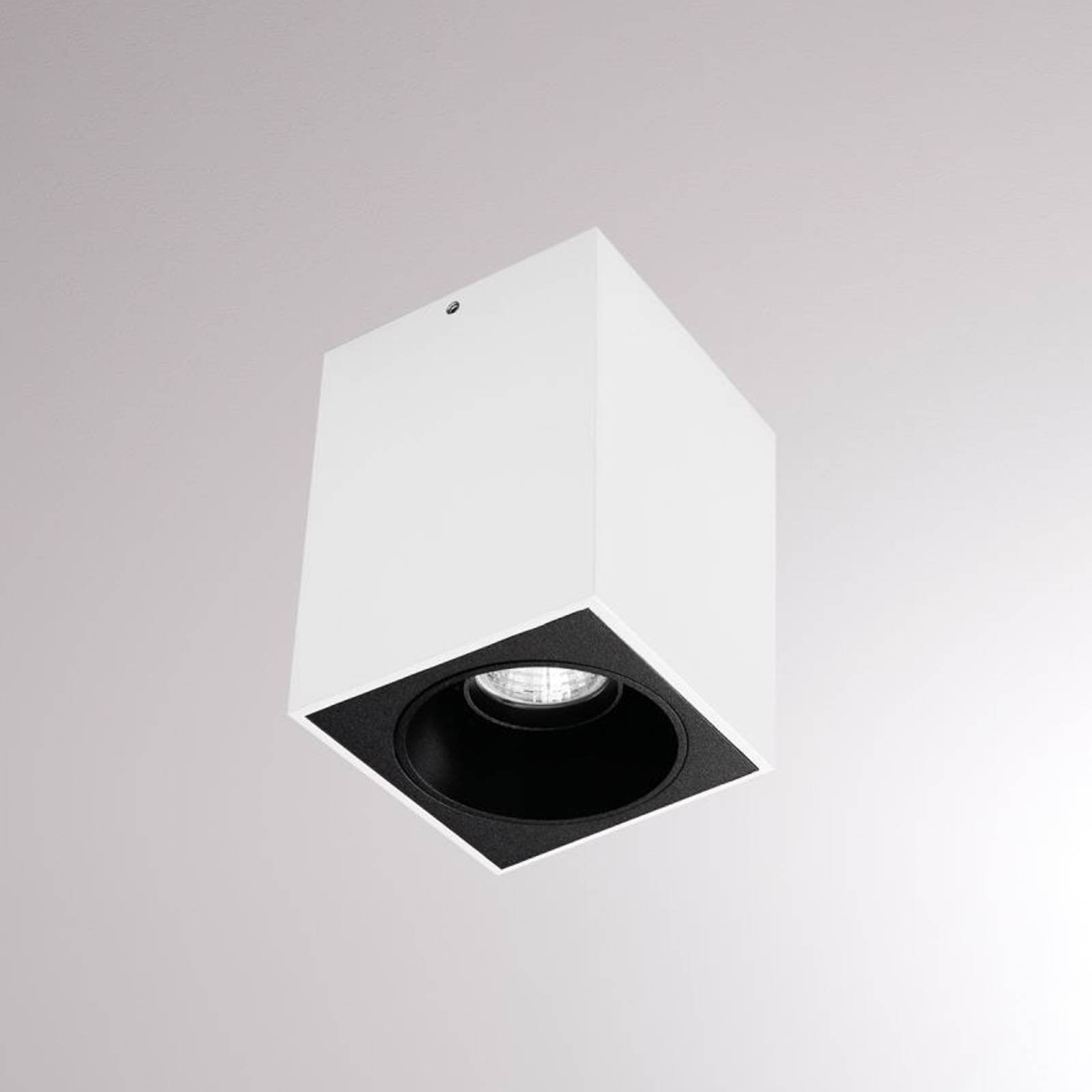 LOUM Atus Square LED-taklampa 1 lampa, vit