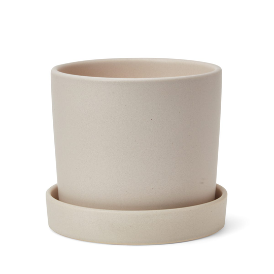 Kruka/Fat Flora Stengods 17,5cm Ljusbeige