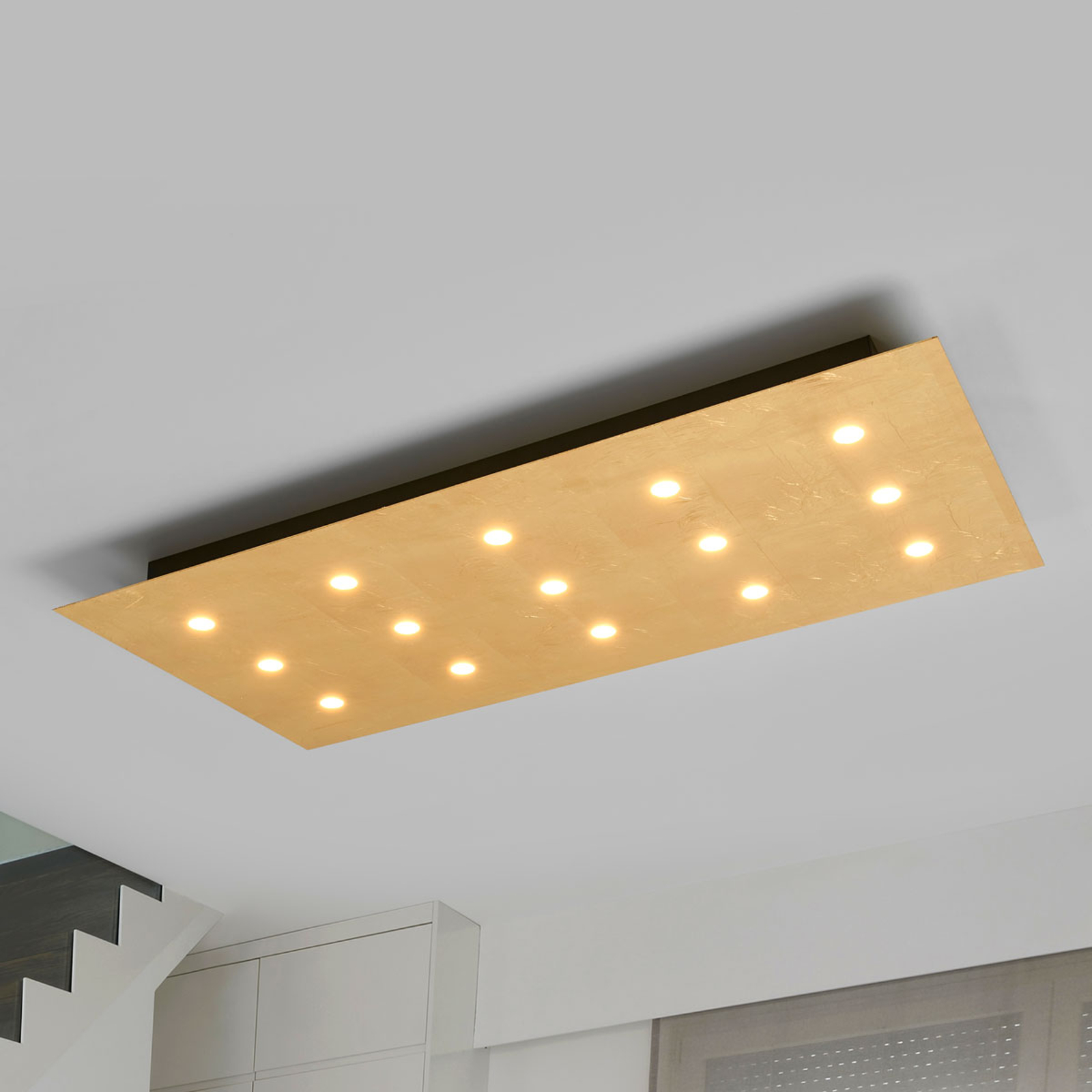 Med 15 LED-ljuskällor - dimmbara taklampan Juri