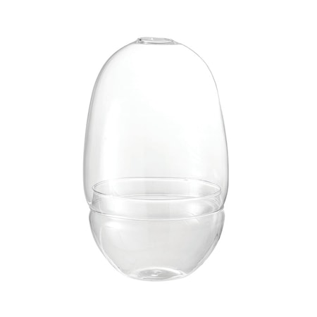 Bloomingville Växhus Glas Diameter 11,5 cm, Höjd 21 cm Klar
