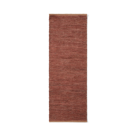 Matta Återvunnen Bomull Rost 70x200cm