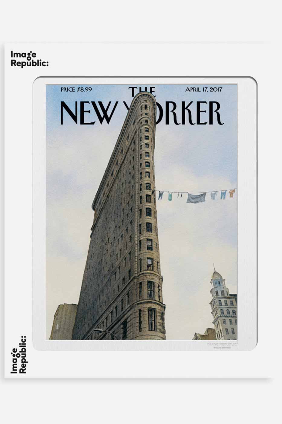 Poster The New Yorker Fashion district 40x50 cm