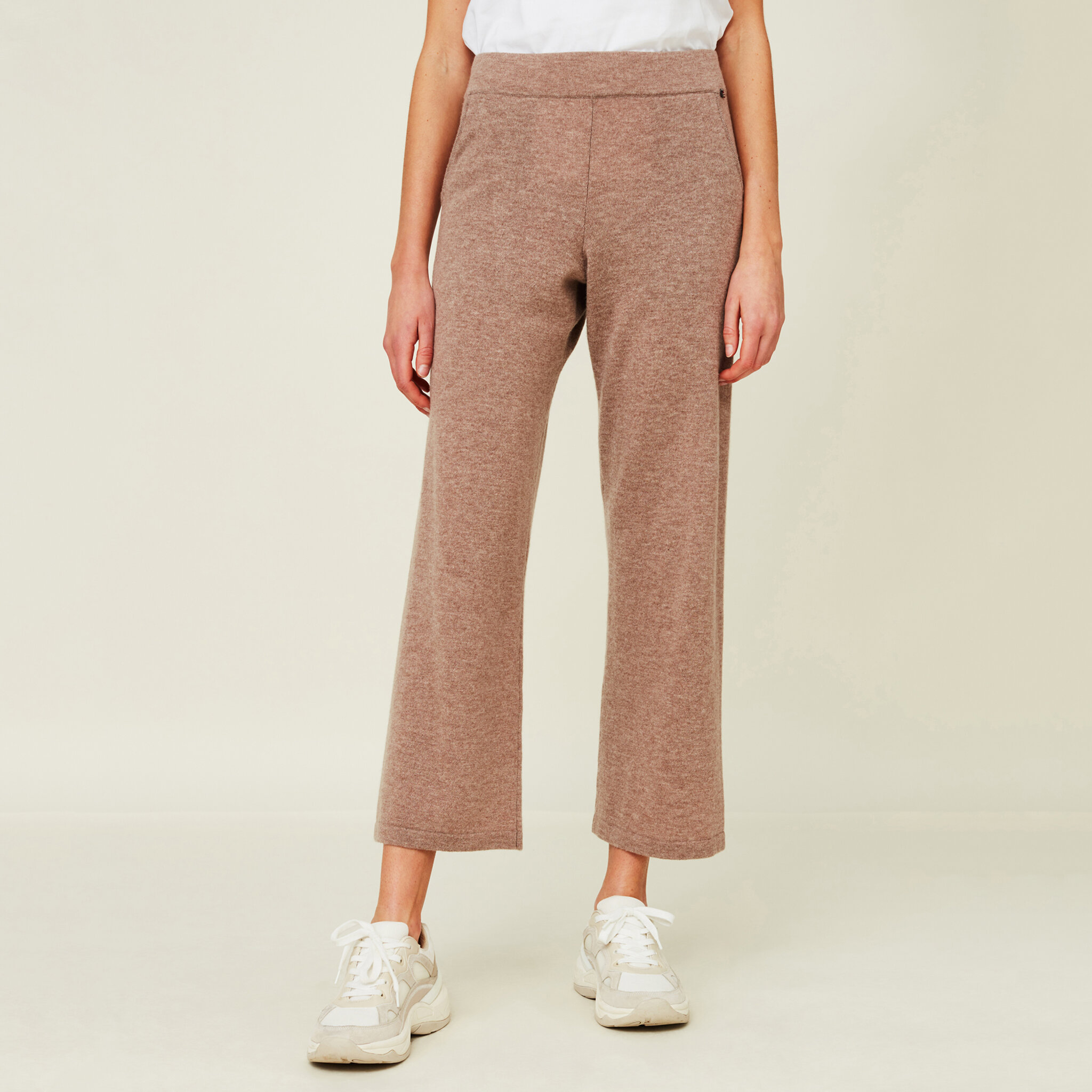 Delilah Cashmere Blend Knitted Pants