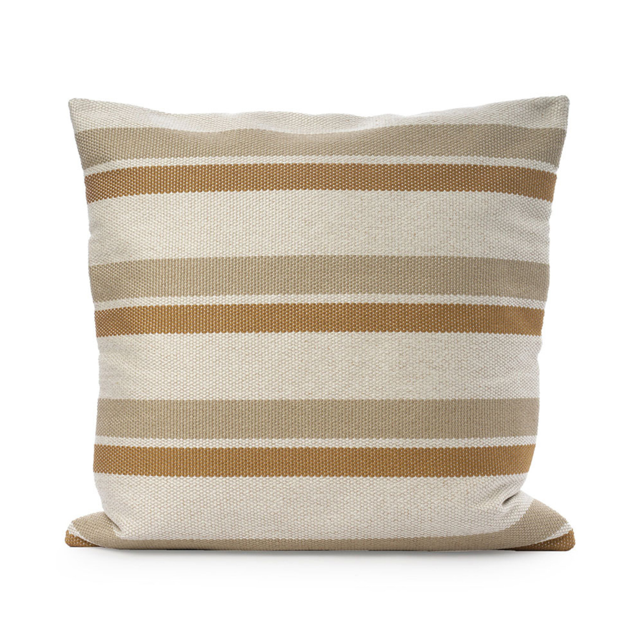 Kuddfodral 50x50 Yellow Striped, 50X50