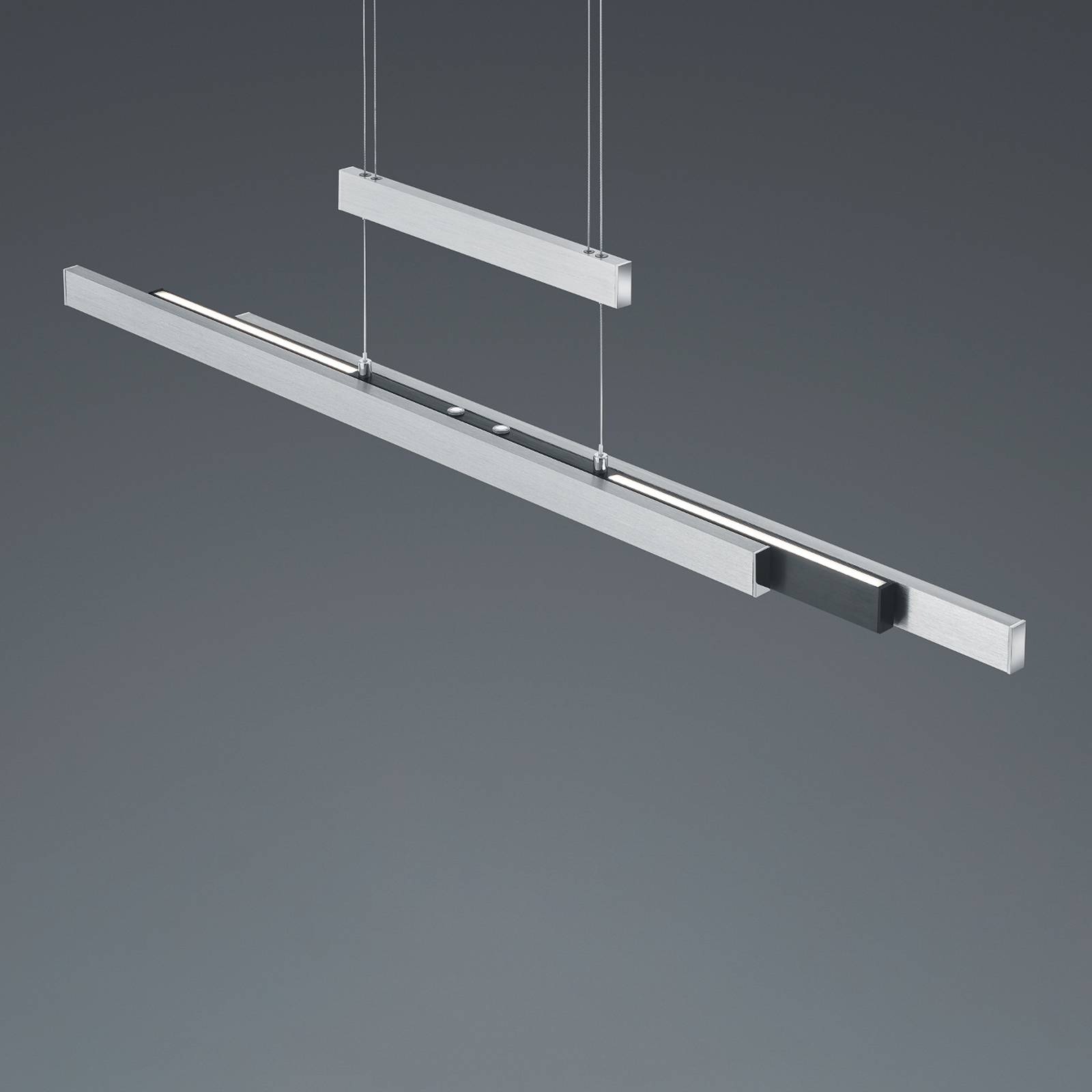 LED-pendellampa Trajan, 2 700-5 000 K, aluminium
