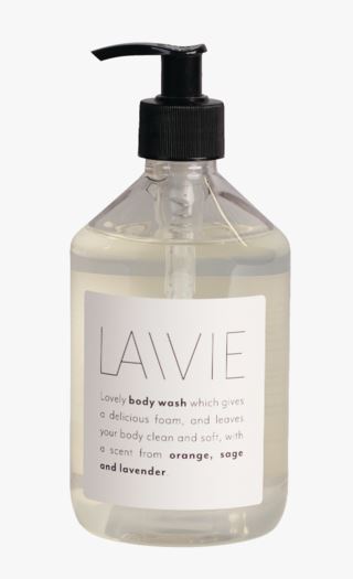 LA\VIE lavendel duschkräm transparent