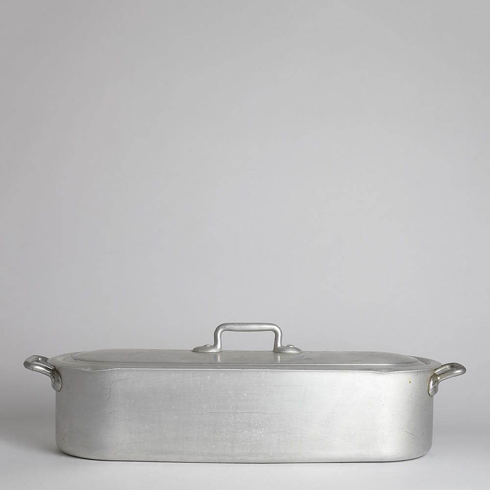 Vintage - SÅLD Fiskgryta 50x19 cm Aluminium