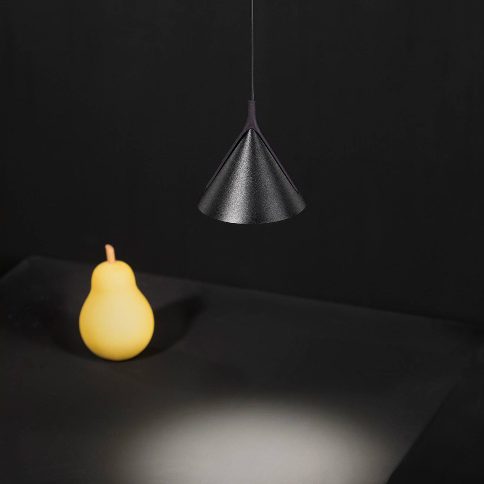 Axolight Jewel Mono pendel svart-grå 2 700 K 38°