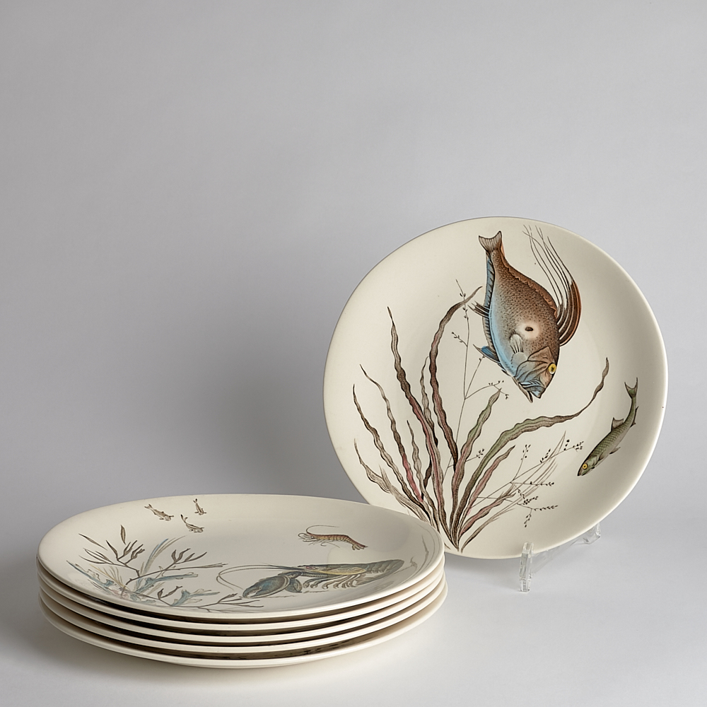 Vintage - SÅLD Tallrikar Johnson Bros 6 st