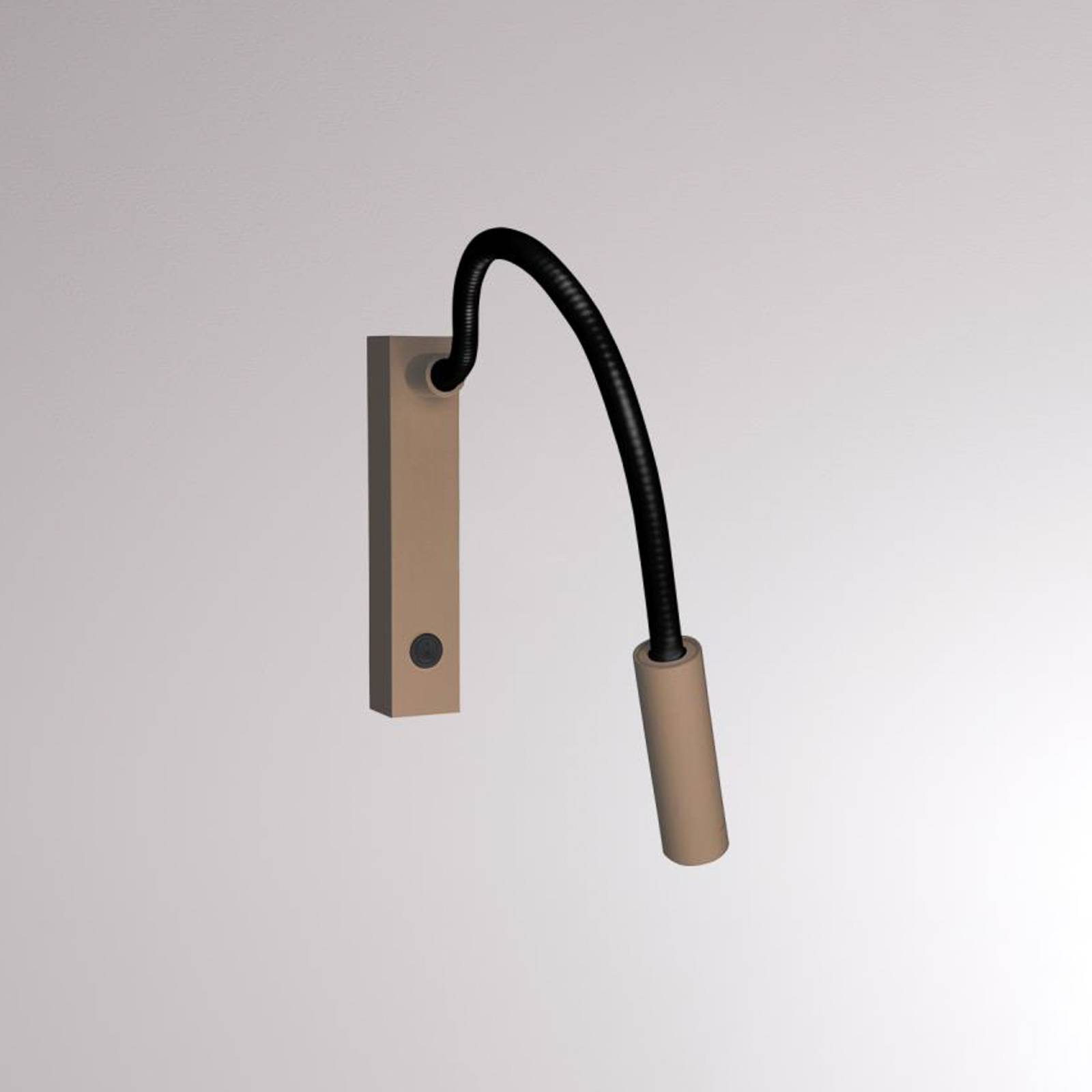 LOUM Arok LED-vägglampa 2 700 K terra
