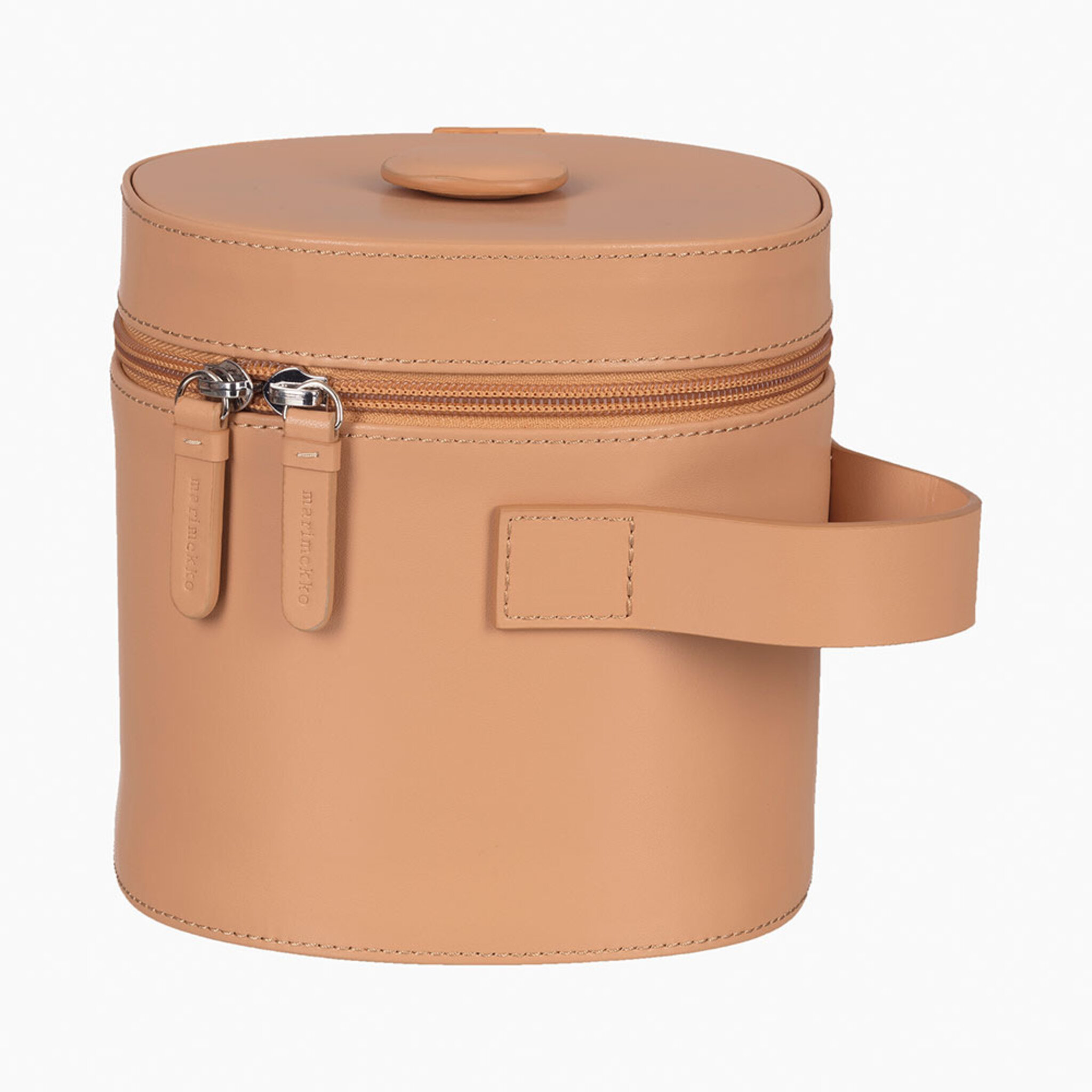 LIUSKE LEATHER COSMETIC BAG, ONE SIZE