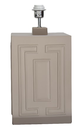 Stucco Lampfot Griege