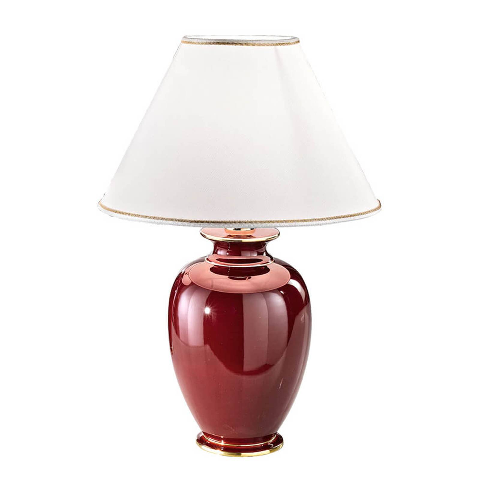 Graciös bordslampa Bordeaux H: 43 cm/ D: 30 cm