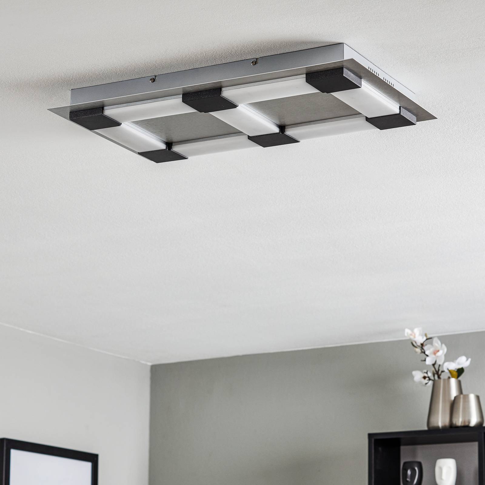 Bopp Plain LED-taklampa 60 x 36 cm smart styrbar