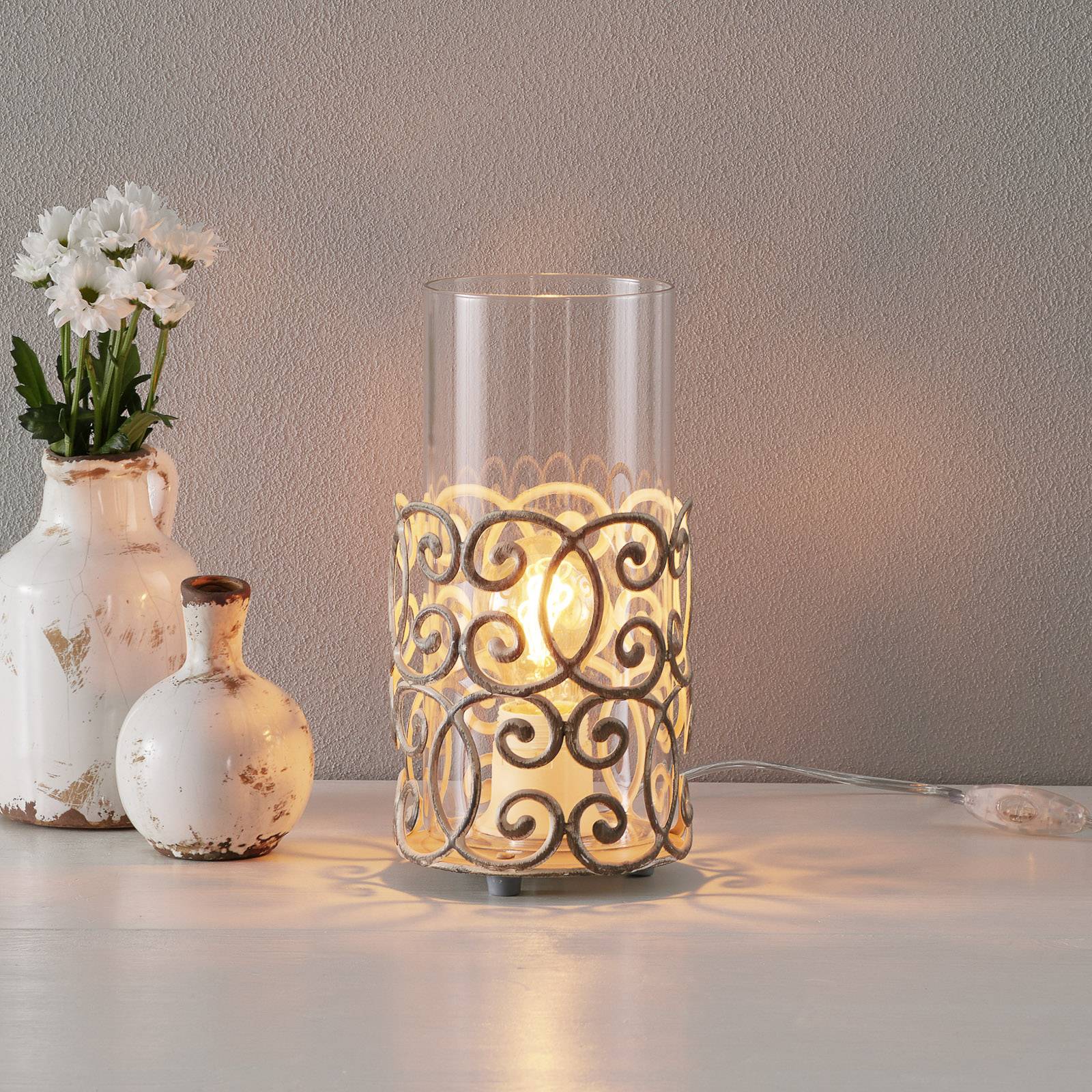 Snygg bordslampa Vintage