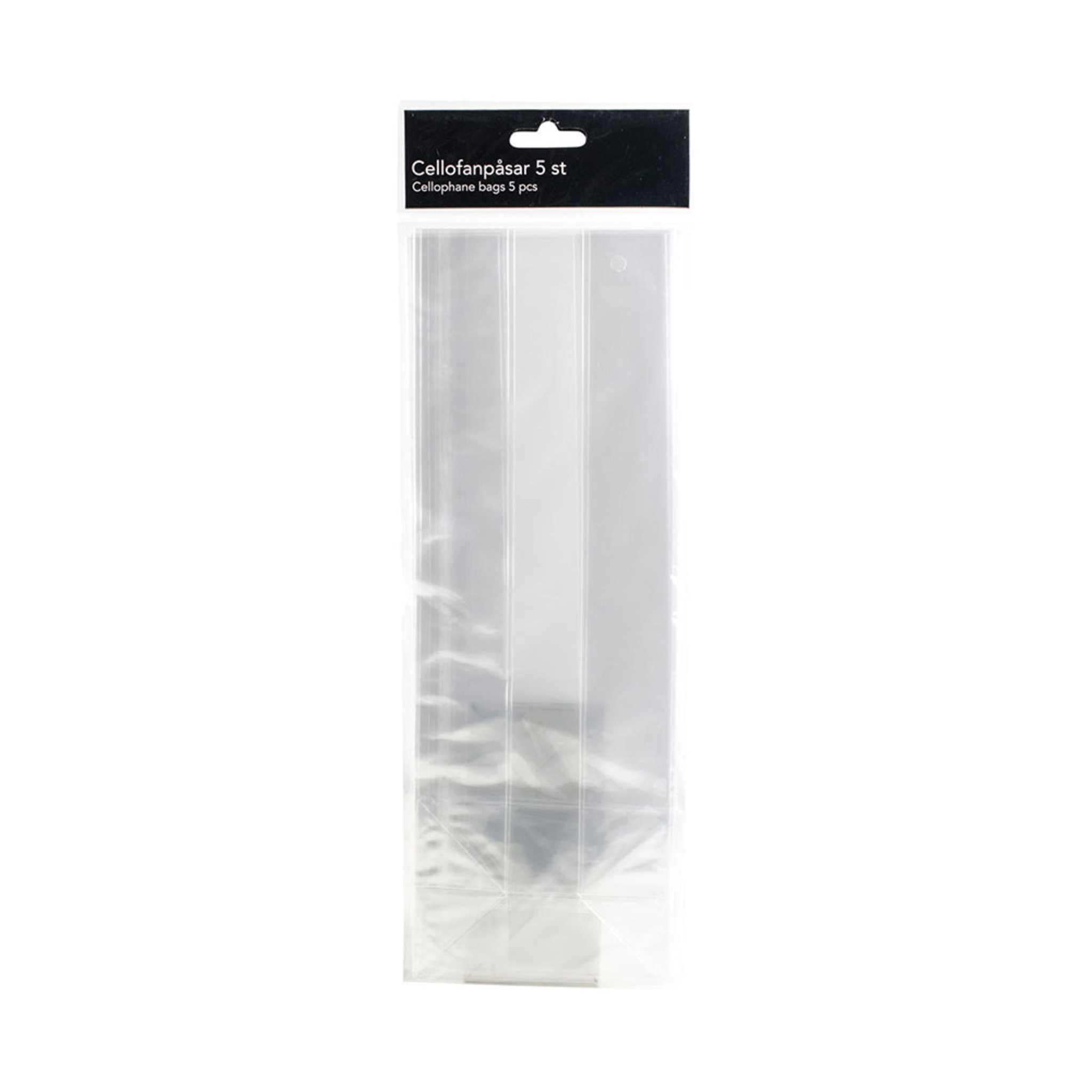 Cellofanpåse 10-pack, 18 cm, 6X18X4