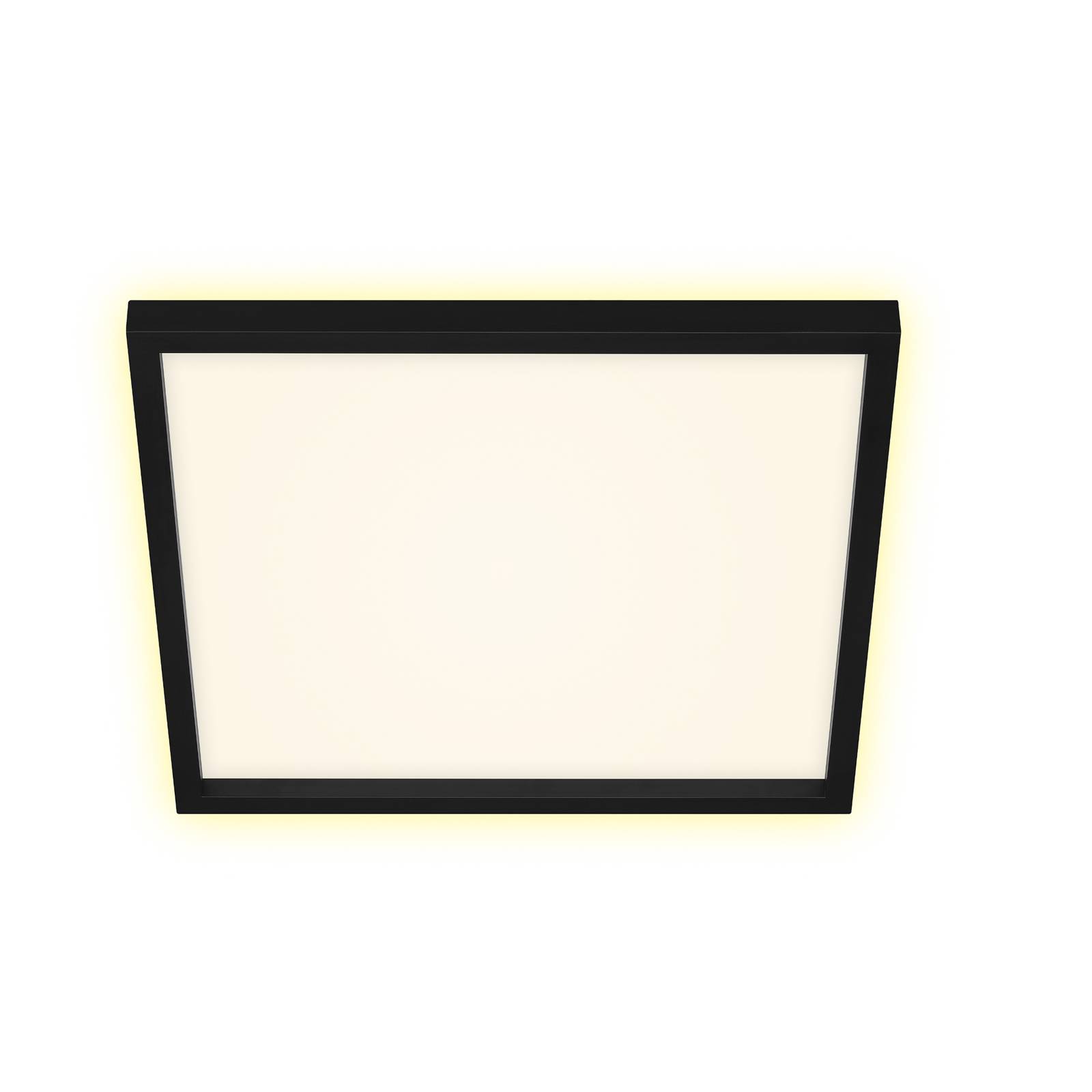 Prios Avira LED-taklampa, kvadratisk, 42 cm