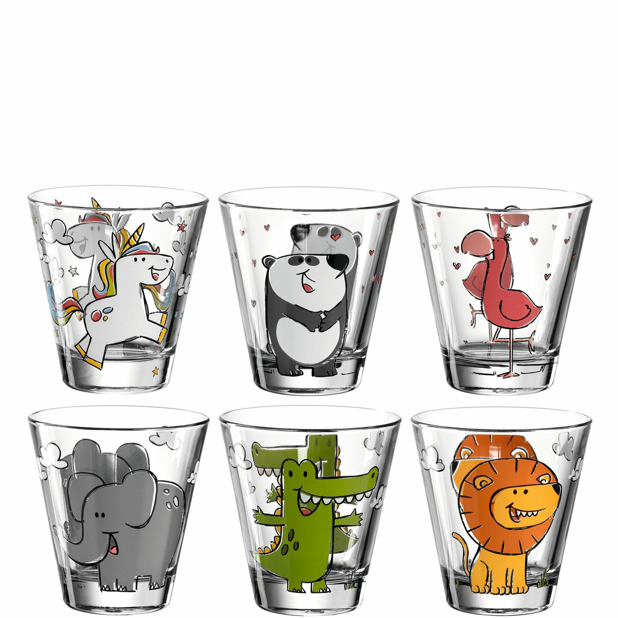 6 Tumblers ass. Bambini