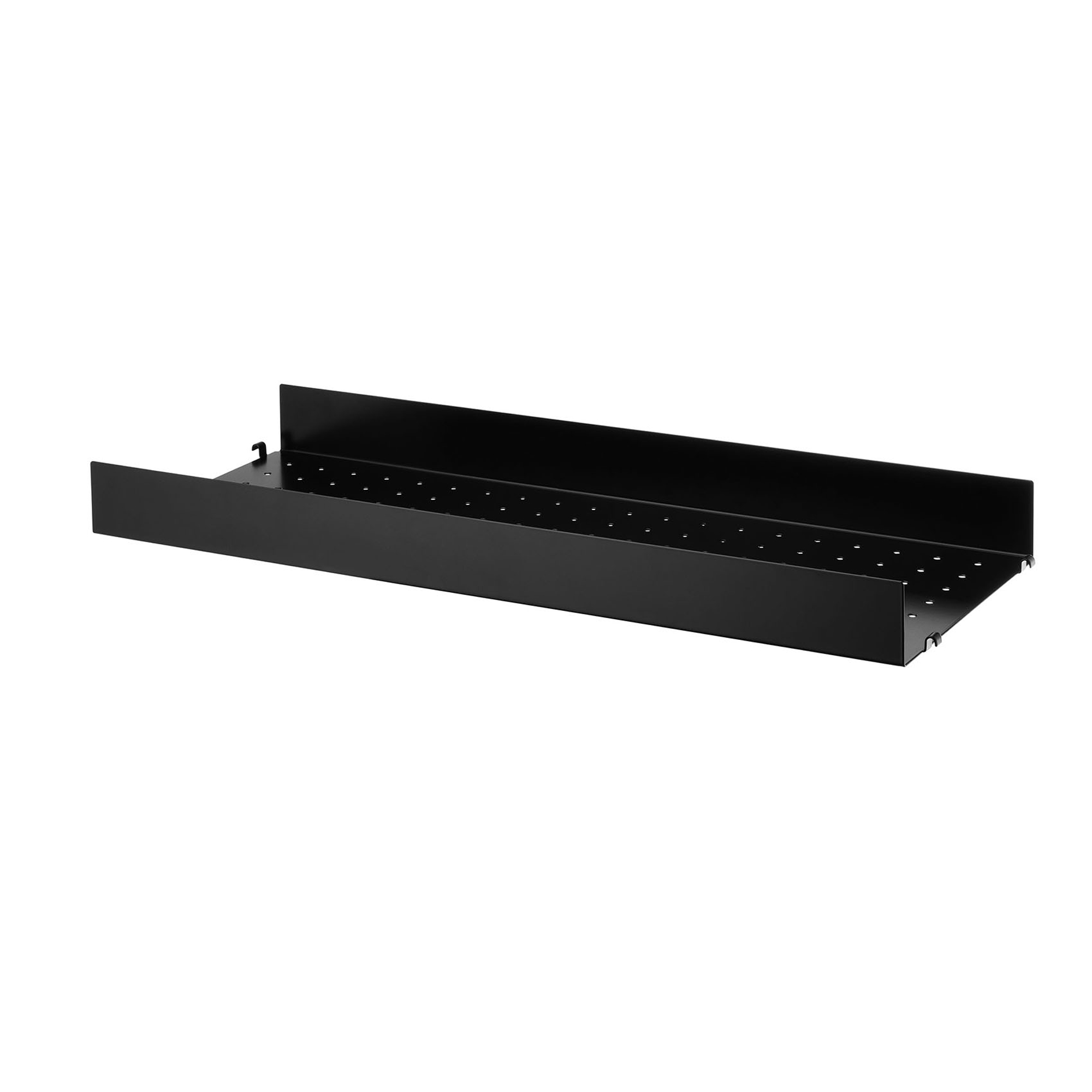 String Metallhyllplan Hög 78x30 svart
