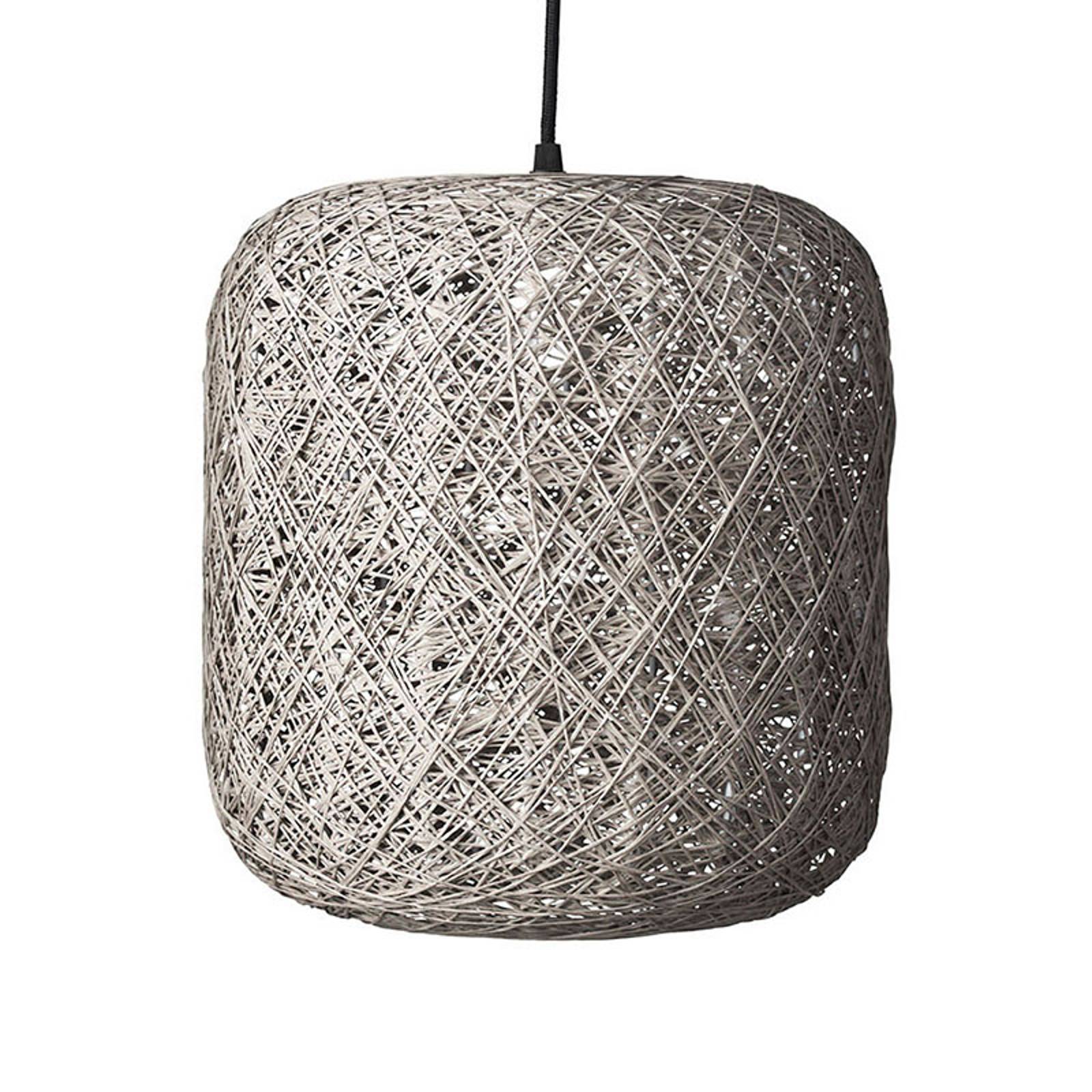 Dyberg Larsen Spin S pendellampa grå, Ø 30 cm