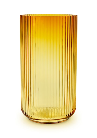 Lyngby Vas Amber Munblåst Glas H38 cm