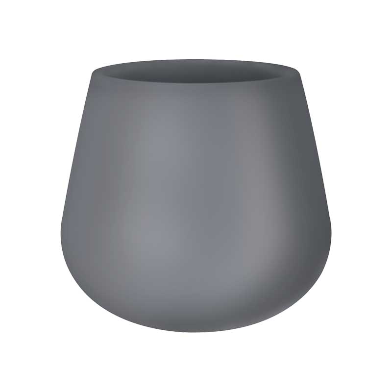 Kruka Pure Cone, grå