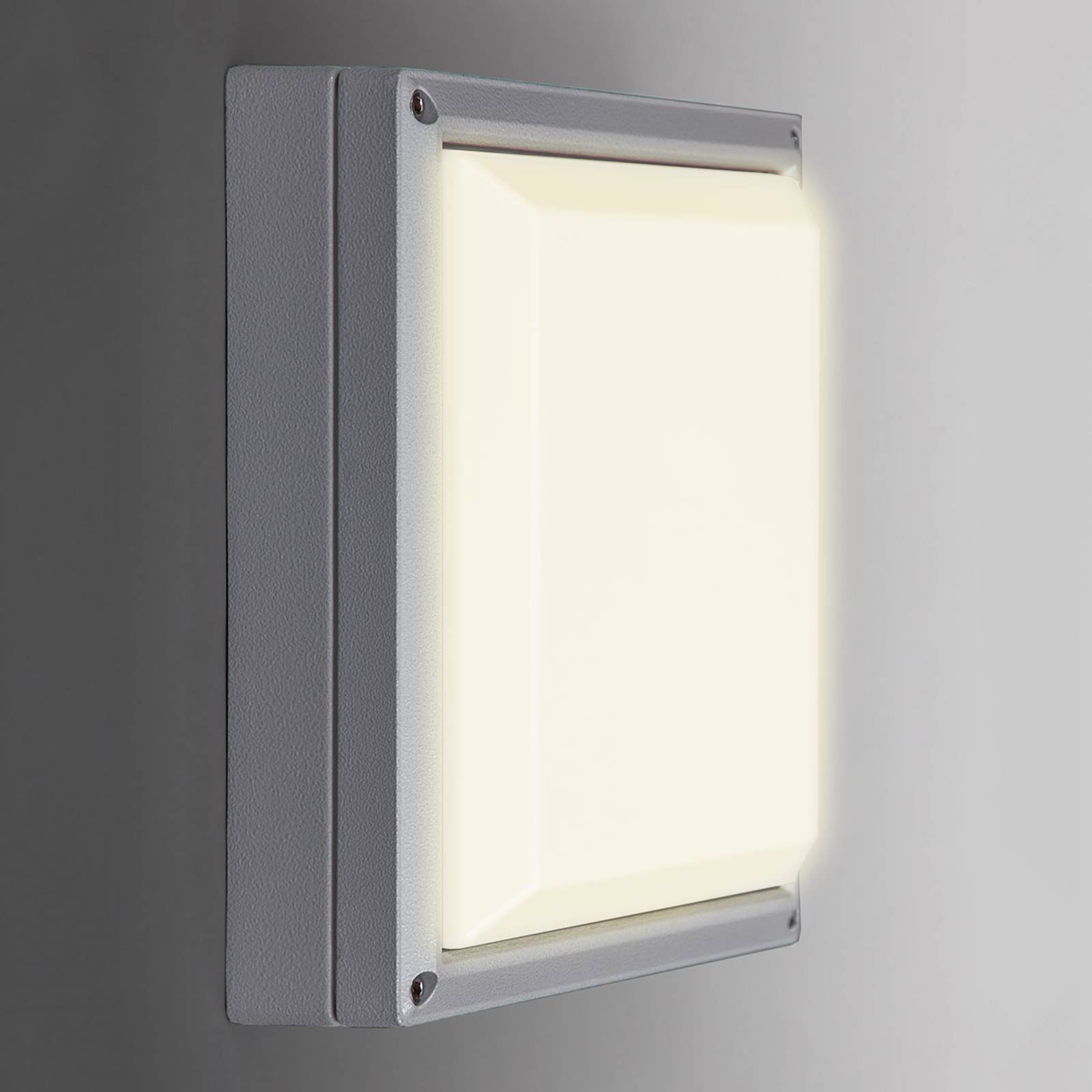 SUN 11 - LED vägglampa 13W, ljusgrå 3K