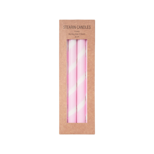 Designtorget Ljus DT Spirello 4-pack Ljusrosa