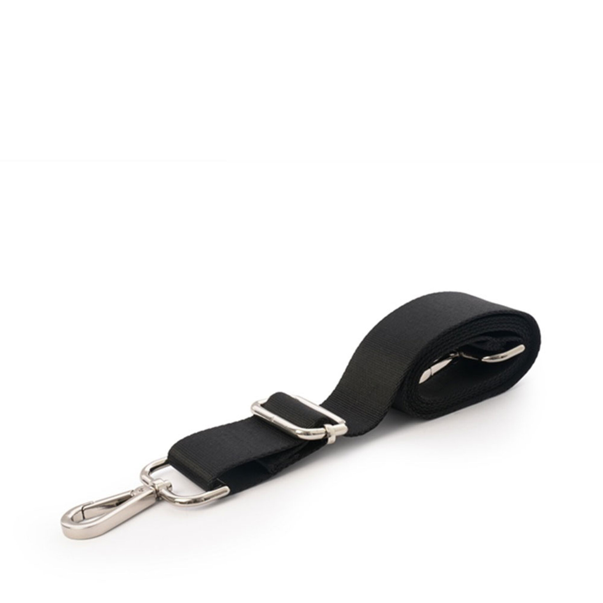 Shoulder Strap in Black Webbing, ONE SIZE