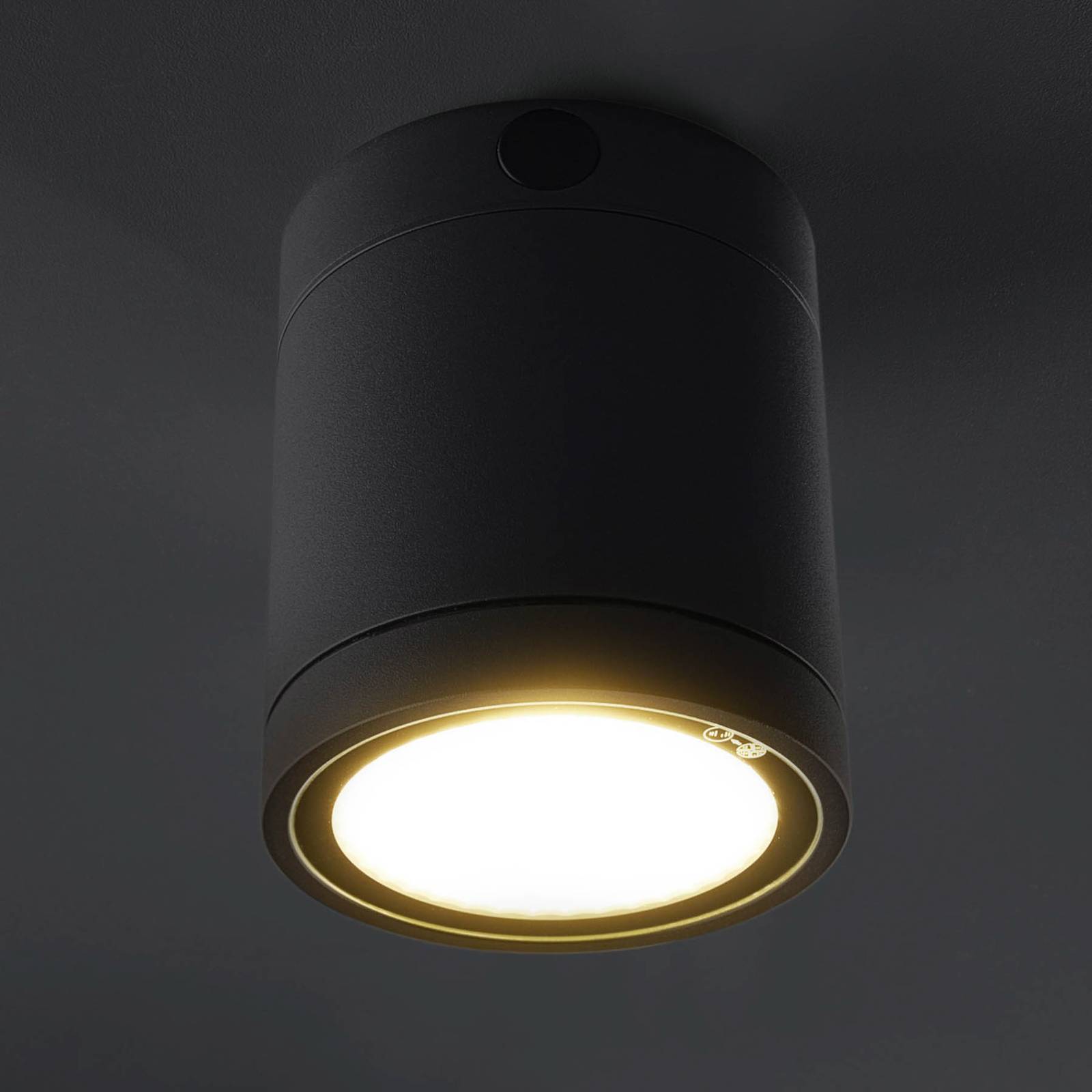 LED-taklampa Negro för utomhusbruk